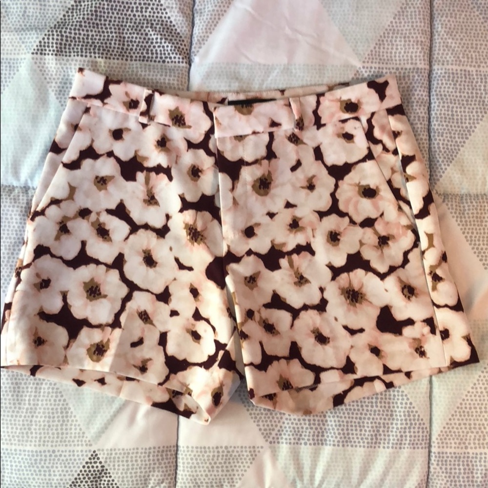 Banana Republic floral shorts; size 4